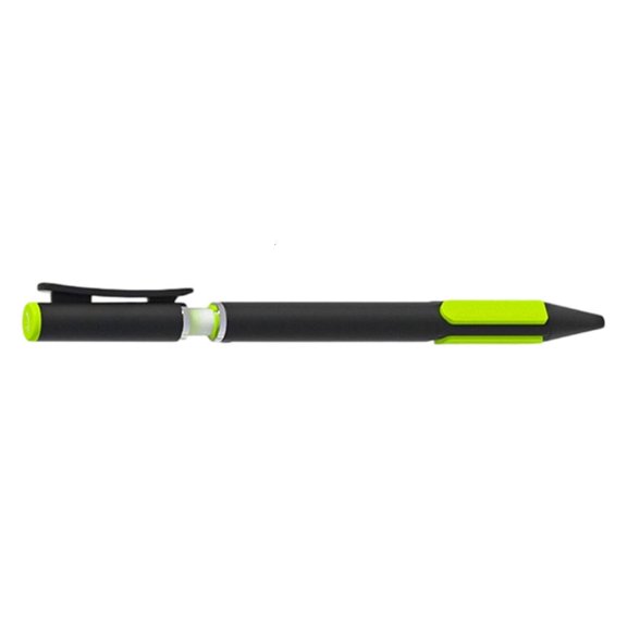 LAIQIEN Postures Training Ballpoint Pen With Clicks Lock Function Strong User Plastic 2 Extra Ink Tubes