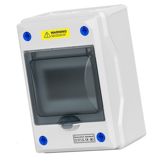 LAIQIEN Practical Waterproof ABS Circuit Breakers Box Clear Cover Sealing Included