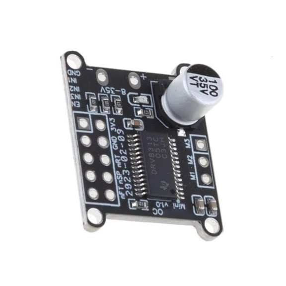 LAIQIEN Professional FOC Control Motor Driver Board with DRV8313 Chip High Stability for Robotics Electric Vehicles