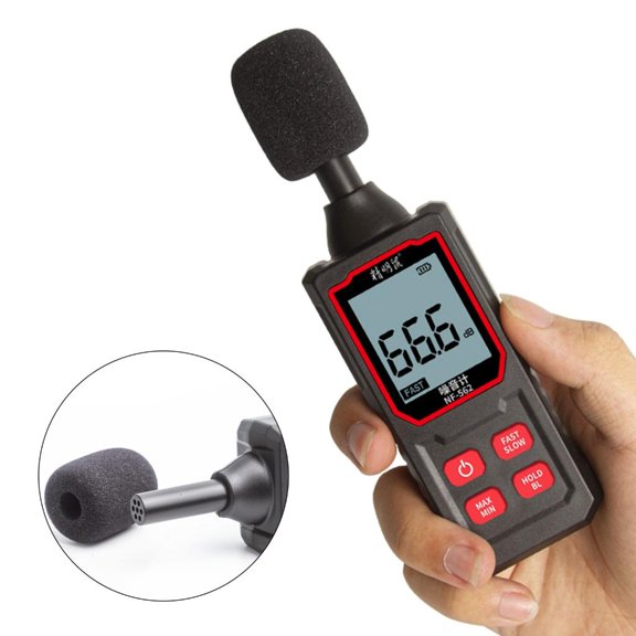 LAIQIEN Professional Sound Analyzers Highly Sensitive Decibel Meter for Noise Monitoring