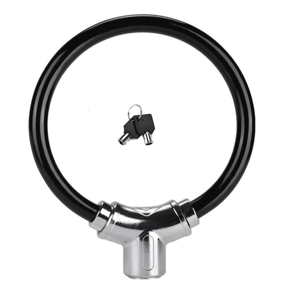 LAIQIEN Road Bike Wheel Lock Wear-resistant Bicycles Lock Antitheft Mountain Bike Lock