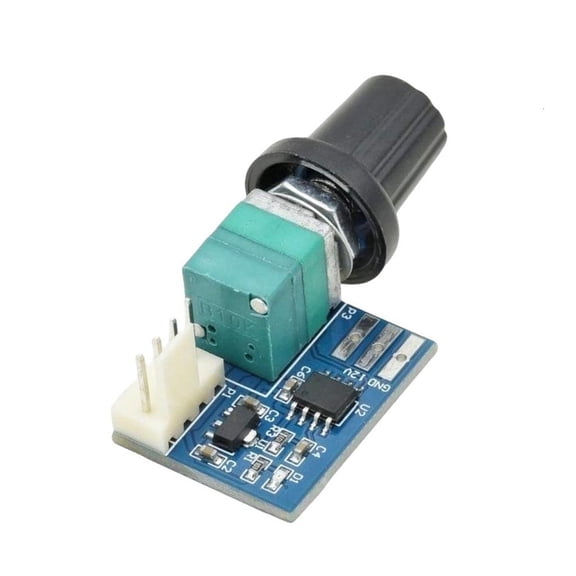 LAIQIEN Single Output 12V 4Pin PWM Fan Speed Regulator Low Power Fan Speed Controller