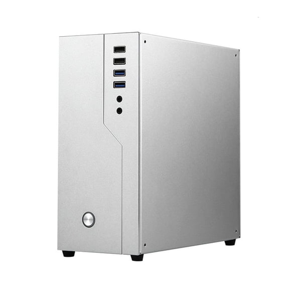 LAIQIEN Small Size FH01 ITX HTPC for Case Compact Desktop Chassis USB 3.0 Computer Host