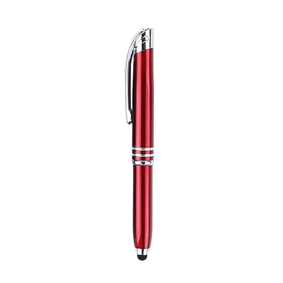 LAIQIEN Smooth Writing Ballpoint Pen with LED Illumination And Styluses Capability Design For Night Shifts And Outdoor Activity