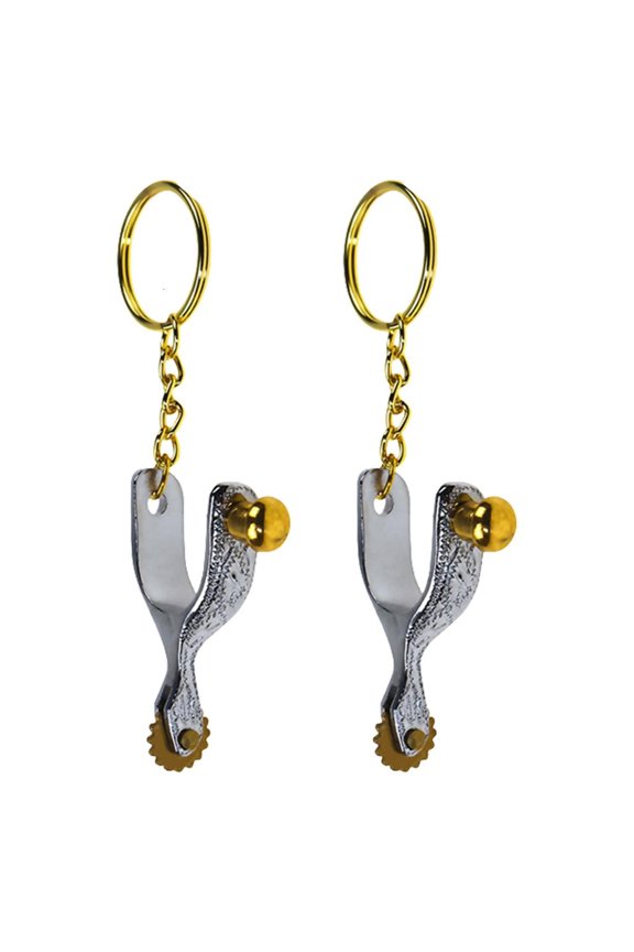 Spurses Themed Keyring With Secure Lock Portable Alloy Construction for Everyday Carry and Fan Gear