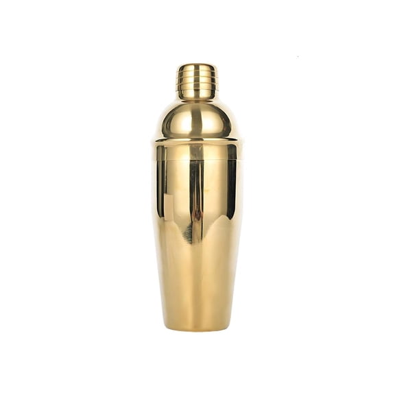 LAIQIEN Stainless Steel Drink Mixer Large Capacity Cocktail Shaker With Ergonomic Grip