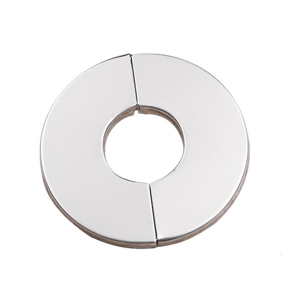 LAIQIEN Stainless Steel Split Round Escutcheon Plate for Kitchen Faucets Sinks Toilets