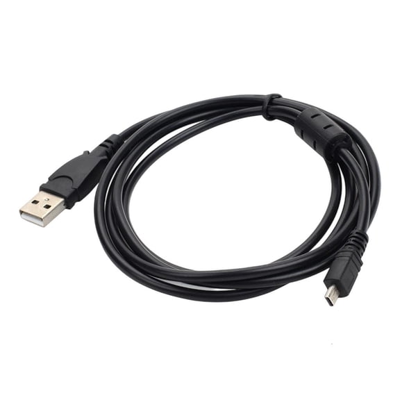 LAIQIEN Strong Fabric Enclosed 8Pin USB Cord 1.5M Length PVC Metal Texture for Camera