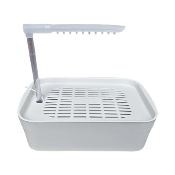 LAIQIEN USB Power Bird Bath Basin Daily Healthy Care Shower Device with Automatic Water Circulation and Easy Control Water Flows
