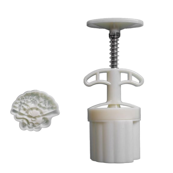 LAIQIEN Unique 75g Persimmon Fan Shape Mooncakes Making Mould for Cooking Creation