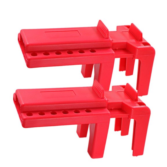 LAIQIEN Universal Round Valves Locking Devices Adjustable for Multiple Pipe Size 2Pcs