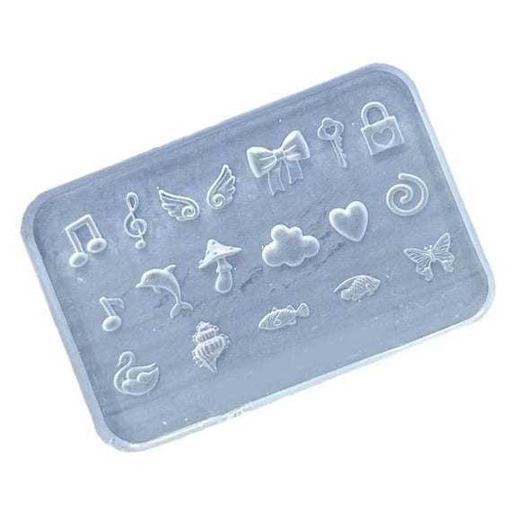 LAIQIEN Various Shape Nail Accessories Moulds Suitable for Accessories Enhancement