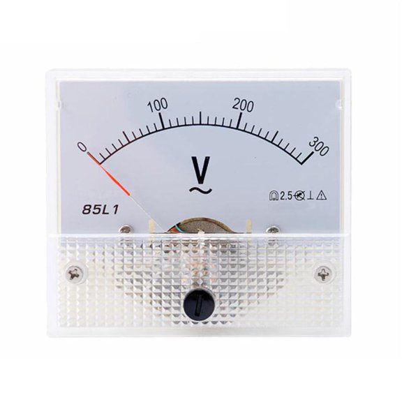 LAIQIEN Voltmeter Rectangular Class 2.0 Analog Panel Volt Voltage Meter AC0-100V Plastic