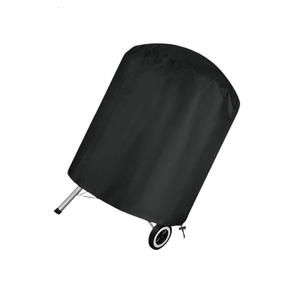 LAIQIEN Waterproof and Dustproof Outdoor BBQ Grills Cover For Kettles With Elastics Edges And Sun Resistant Oxfords