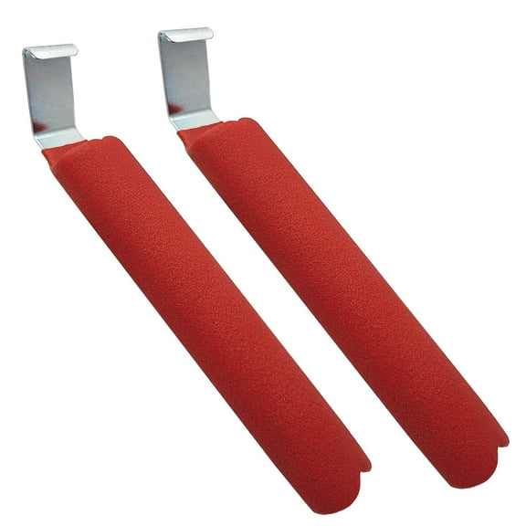 LAJIAOZ 2Pcs Red 7 Inch Vinyl Siding Removal Tool - Hardened, Quenched, Frosted Non-Slip Grip Handle with Good Hand Feel,Mainly Used for House Vinyl Siding Installation and Removal