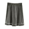 thumbnail image 1 of LAJPXKHY Pajama Shorts for Women Elastic Waist Wide Leg Shorts Summer Lightweight Thin Casual Sleepwear Short Pants, 1 of 3