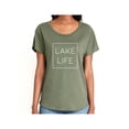 thumbnail image 1 of LAKE LIFE Womens Dolman Tee, 1 of 3