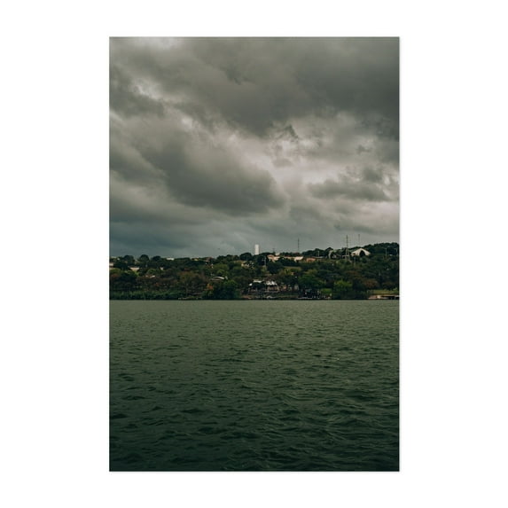 LAKE MARBLE FALLS - Marble Falls Texas Photography Landscape Nature Scenic Rural Unframed Wall Art Print 20 x 30 inches