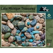 LAKE MICHIGAN TREASURES - 550 Piece Jigsaw Puzzle - Puzzles That Rock