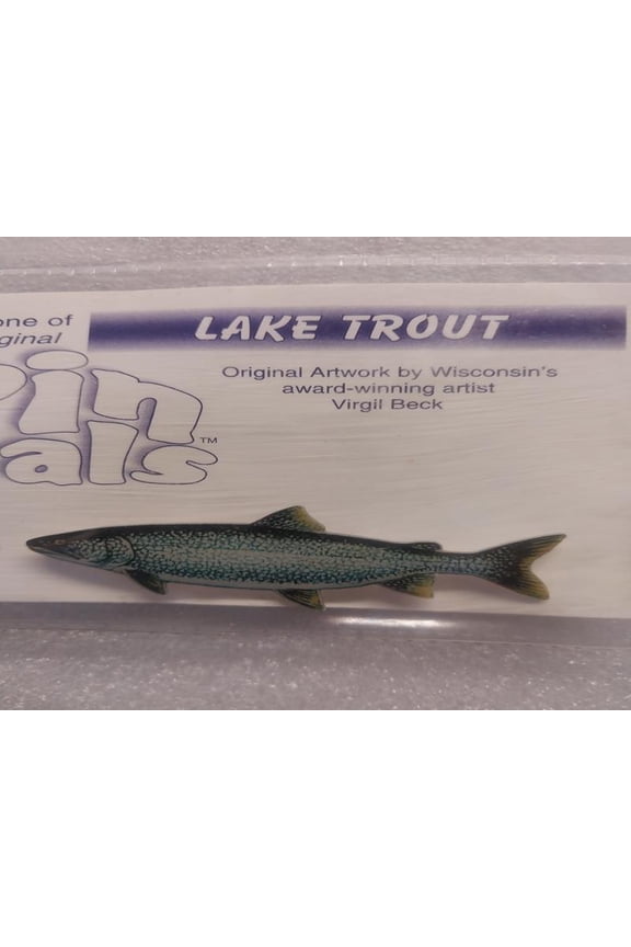 LAKE TROUT Lapel Pin