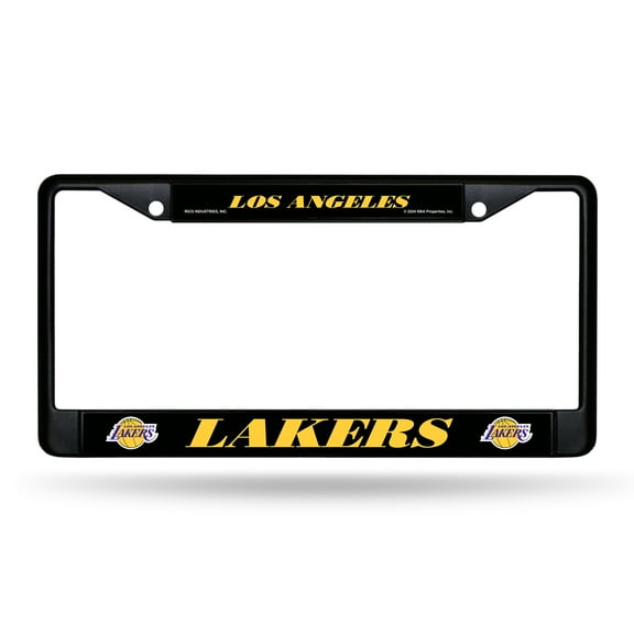 LAKERS BLACK CHROME FRAME W/ PRINTED INSERT
