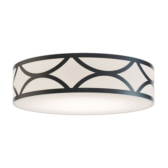 AFX - Lake - 42W 1 LED Flush Mount In Contemporary Style-5 Inches Tall and 20