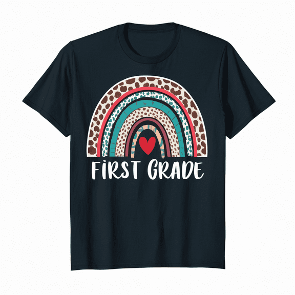 LAKIDAY 1st Day of School Tee First Grade Teacher Shirt Back to School Team Teaching Top