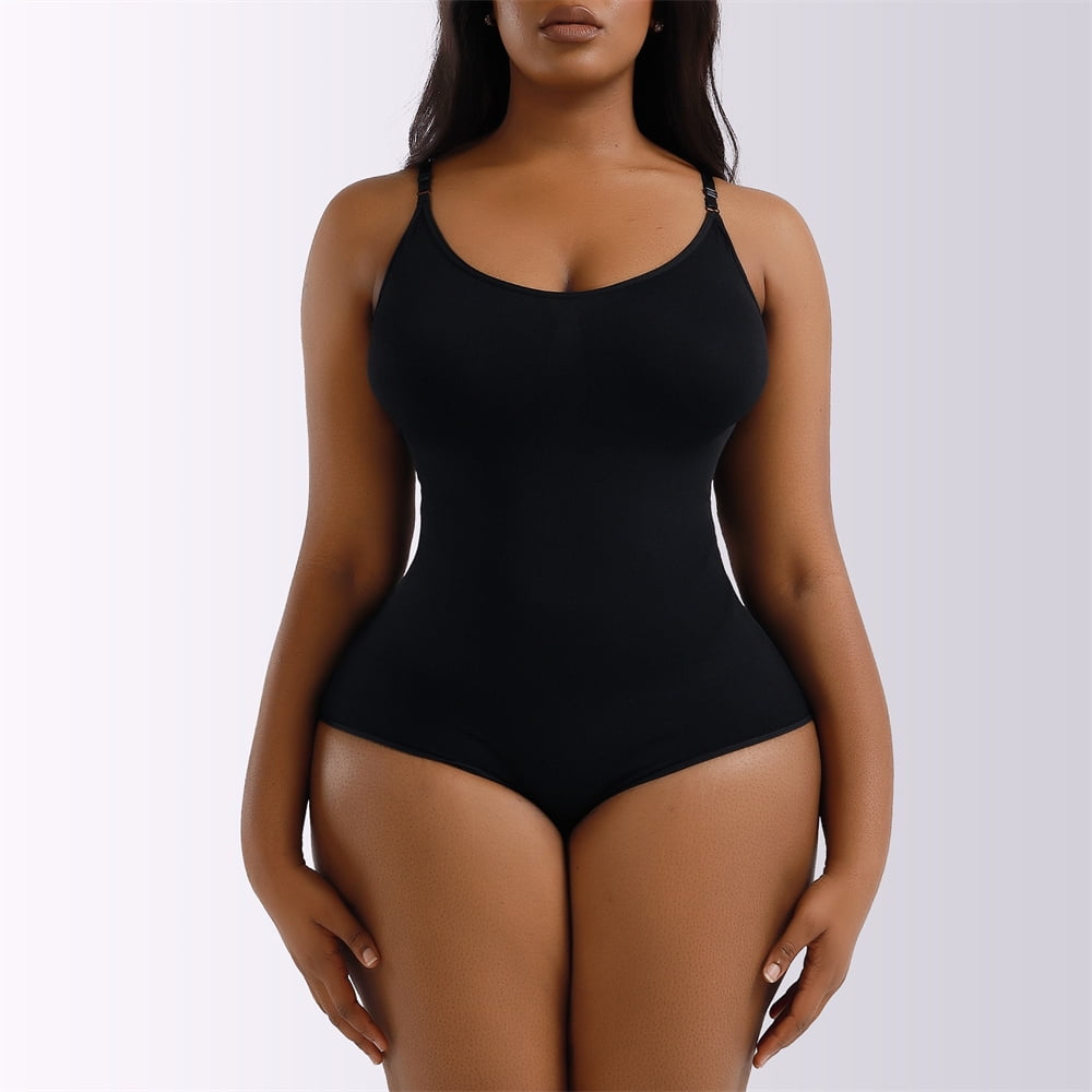 LAKIDAY Bodysuit for Women Tummy Control Shapewear Seamless
