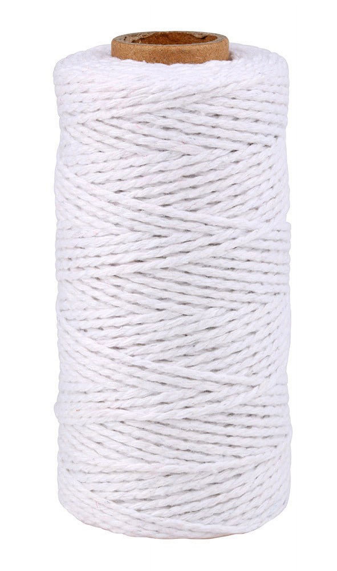 LAKIDAY Cotton Butchers Twine String 330 Foot 2mm Twine for Cooking