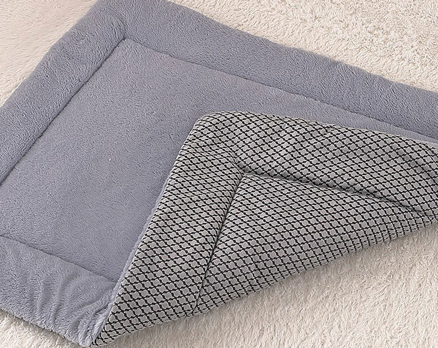 LAKIDAY Dog Beds Crate Pad for Extra Dogs Fit Metal Dog Crates Ultra