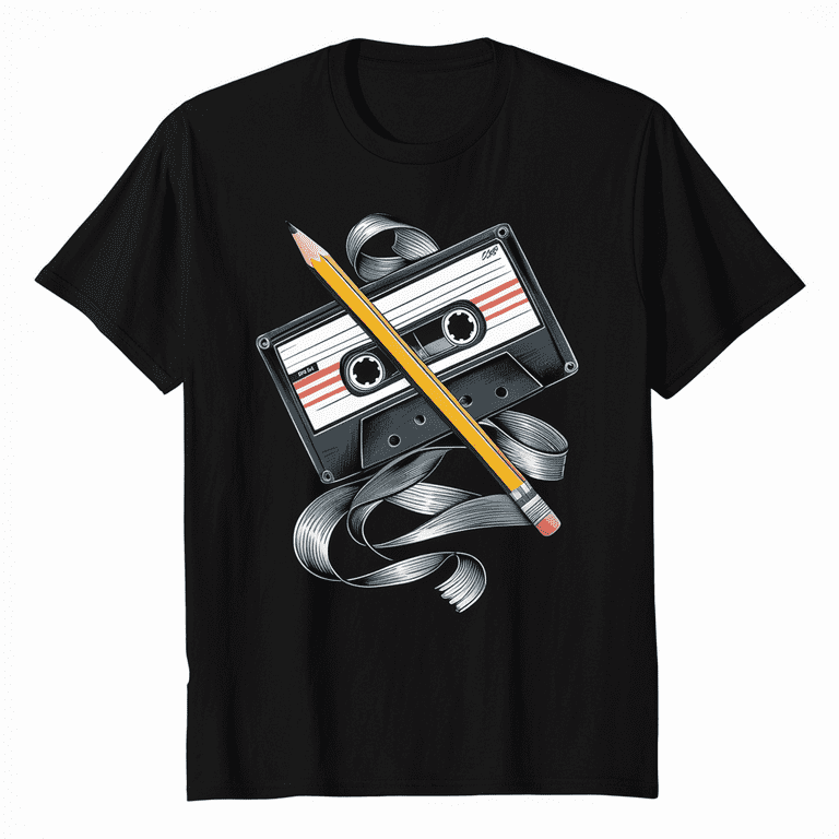 Vintage Retro Mixtape Made In The 80s Cassette T-Shirt Vintage Retro Mixtape Made In The 80s Cassette T-Shirt