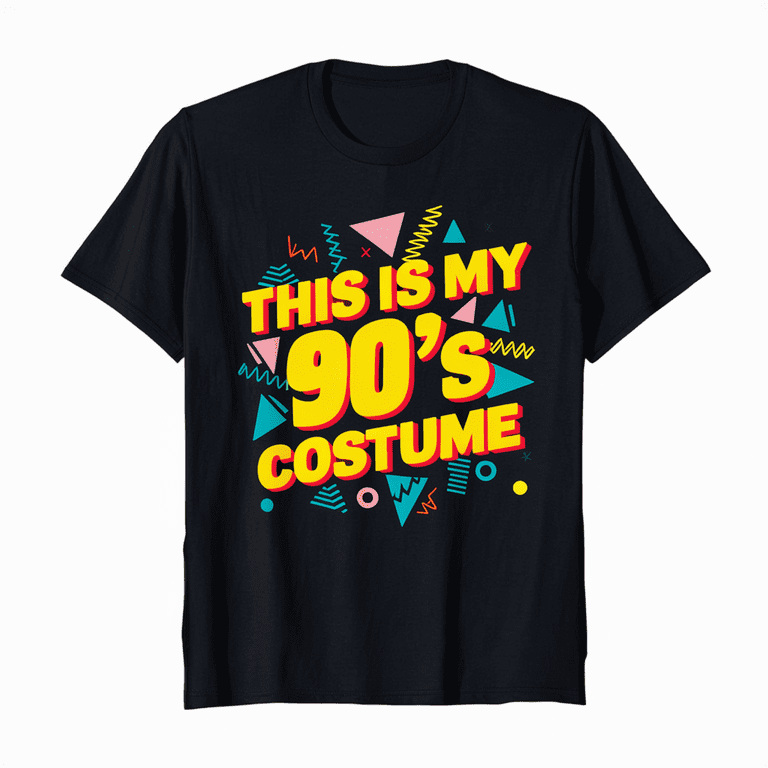This Is My 90s Costume T-Shirt This Is My 90s Costume T-Shirt