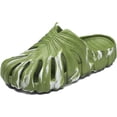 thumbnail image 1 of LAKIDAY Unisex Monstera Slides Lightweight Anti-Slip EVA, Camo Green, Women 10-10.5 Men 8.5-9, 1 of 7