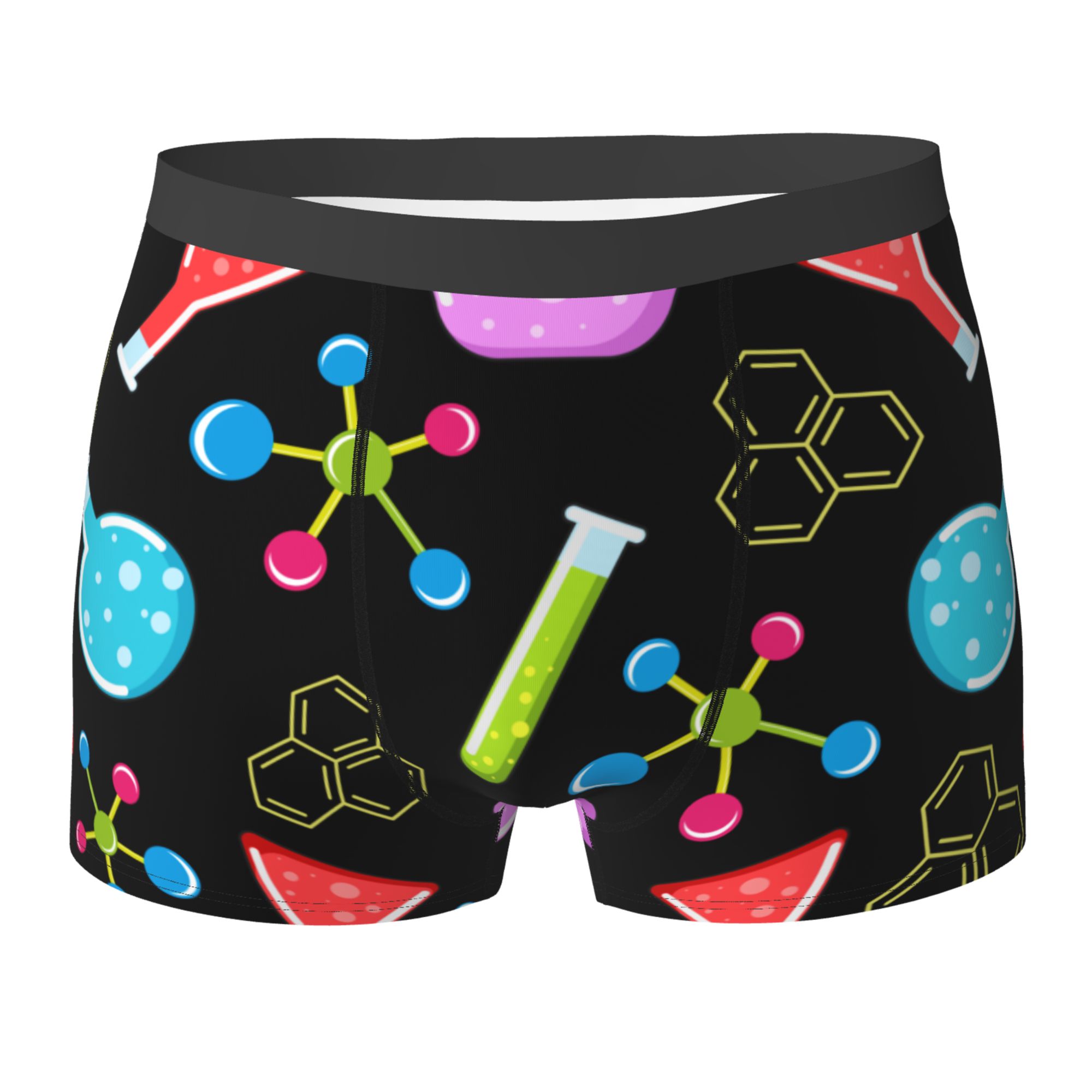 LAKIMCT Chemistry Flasks Mens Breathable Boxer Briefs, Ultra Soft Sweat ...