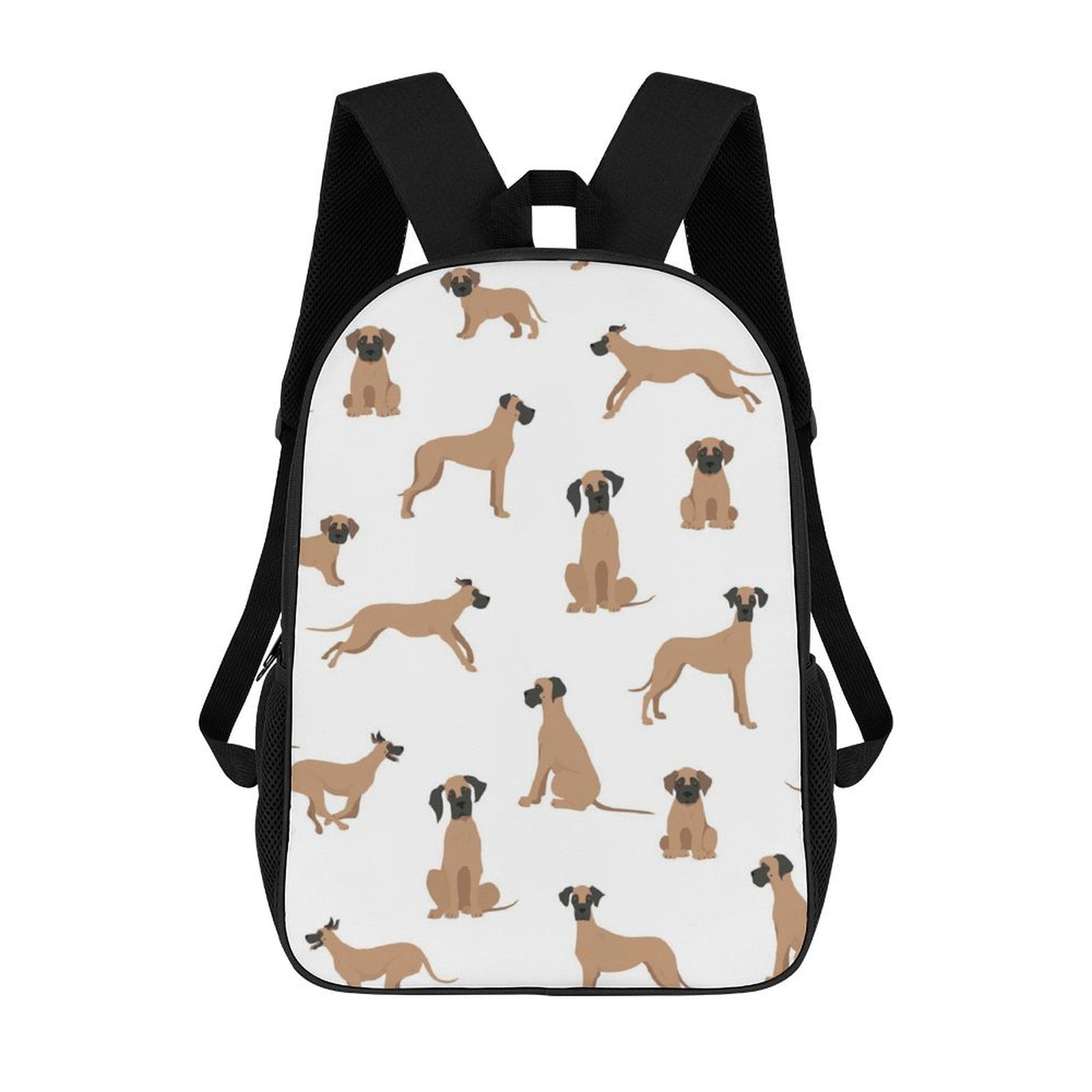 LAKIMCT Classic Great Dane Pattern Backpack for Adult Kids 17 inch Bookbag Laptop Backpack for School Work Travel Walmart