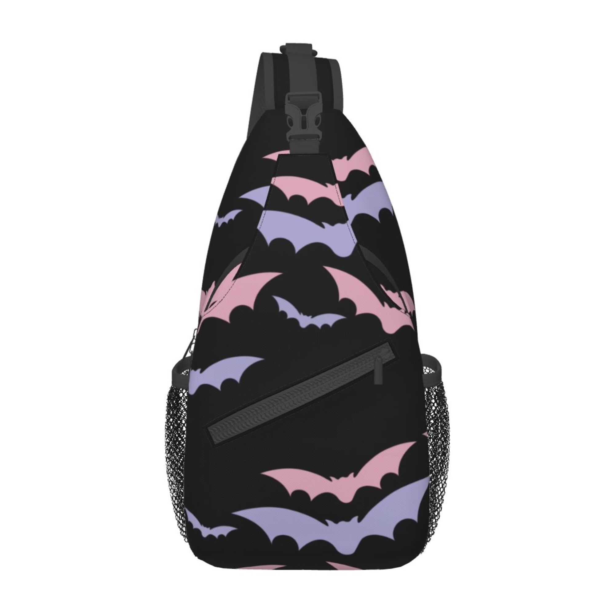 LAKIMCT Color Bats Sling Shoulder Crossbody Bag Chest Bags for Men