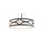 AFX Lake LED Pendant Black - 20-Inch