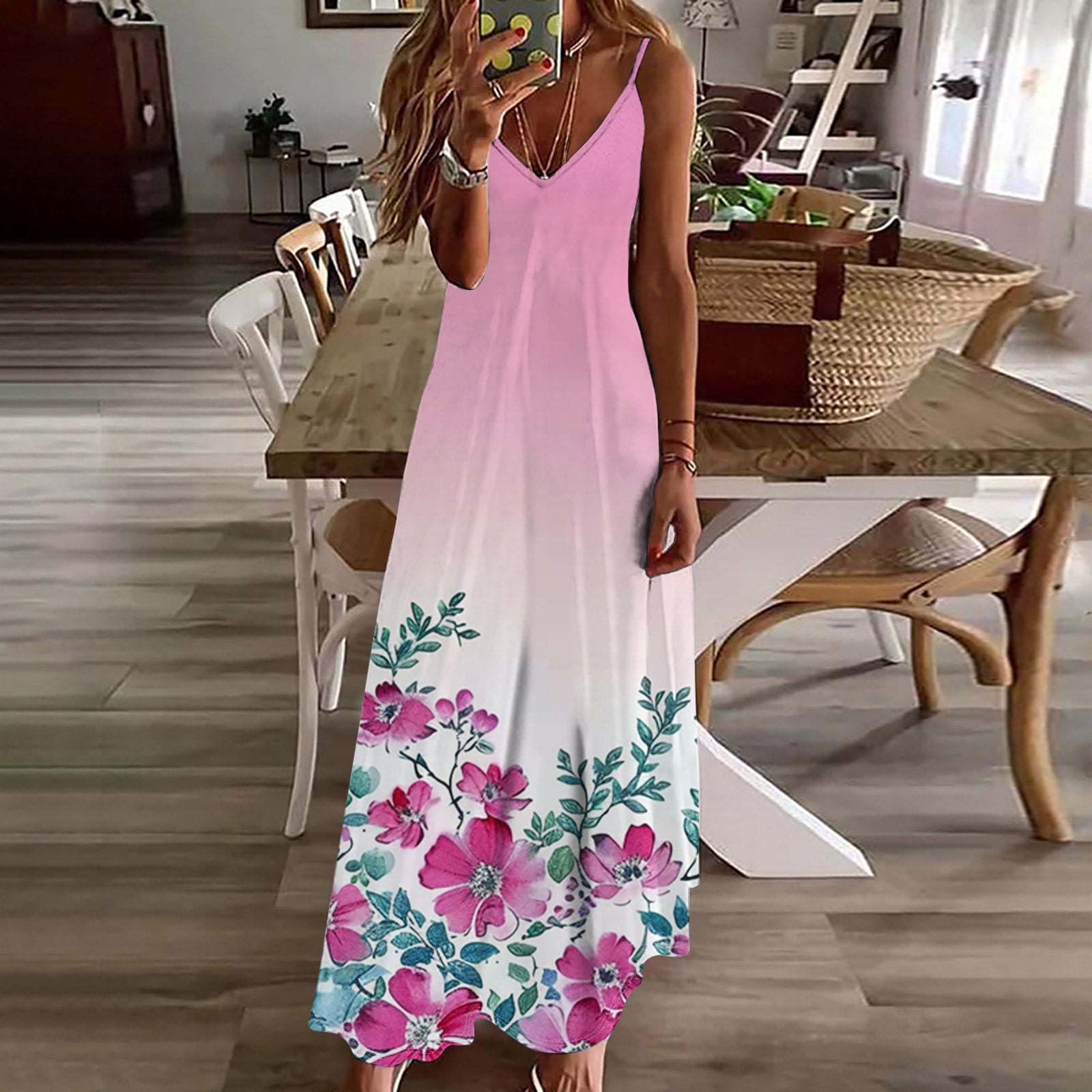 LAKUB Summer Clearance Dresses for Women, Fashion Drees Women's Summer