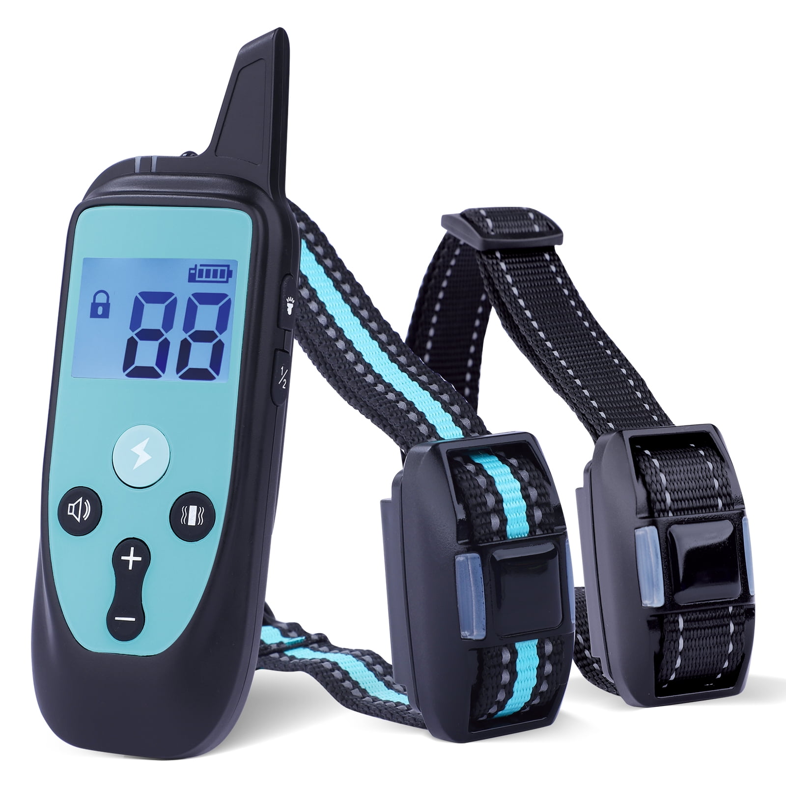 LAKWAR Dog Training Collar 2 Receivers，Shock Collars for 2 Dogs 3280ft