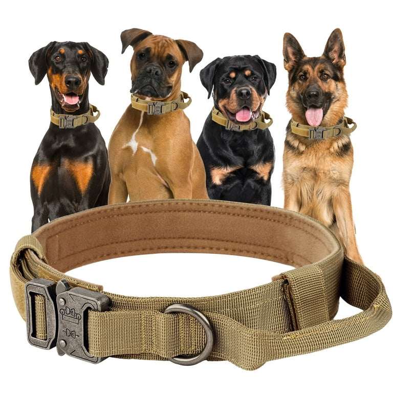 Tactical Dog Collar - Adjustable Military Training Nylon