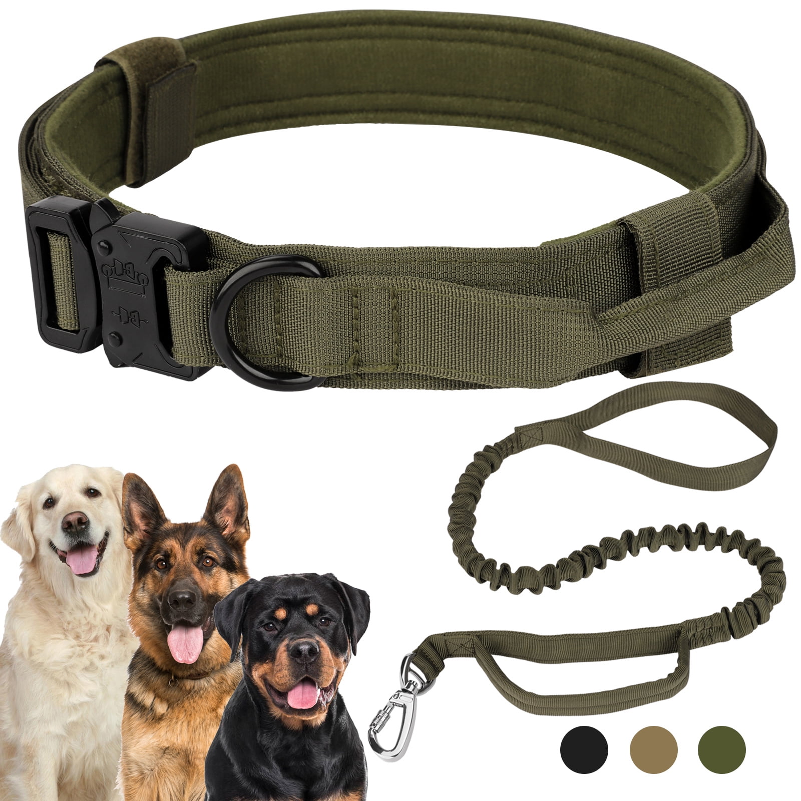 All in one dog collar sale and leash