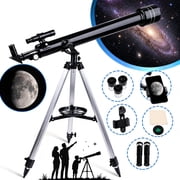 LAKWAR 800mm Telescope for Adults and Kids High Powered-600X Refracting Telescopes for Astronomy Beginners -Astronomical Telescope for Planets Stars