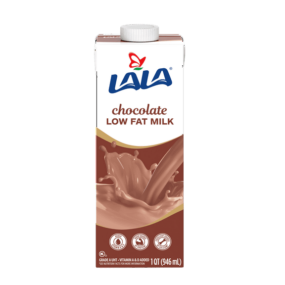 LALA Chocolate 1% Milk UHT 32oz