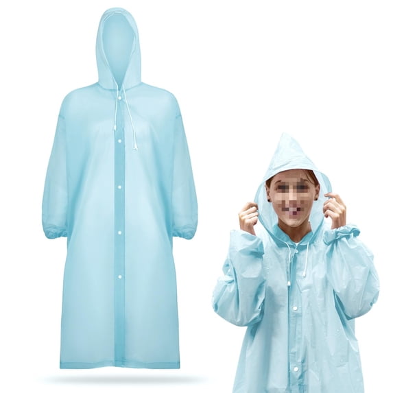 LALACE Waterproof Rain Ponchos for Adults, One Size
