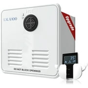 LALAHOO RV Tankless Water Heater, 65,000 BTU, 3.9 GPM, 2.80kPa,12V Instant Endless Hot Water with 15 x 15 inches White Door and Remote Controller LED Display,Compatible with all RV
