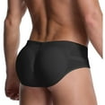 thumbnail image 1 of LALAMELON Mens Butt Lifter Shapewear Hip Enhancer Mens Padded Underwear with Detachable Pads, 1 of 5