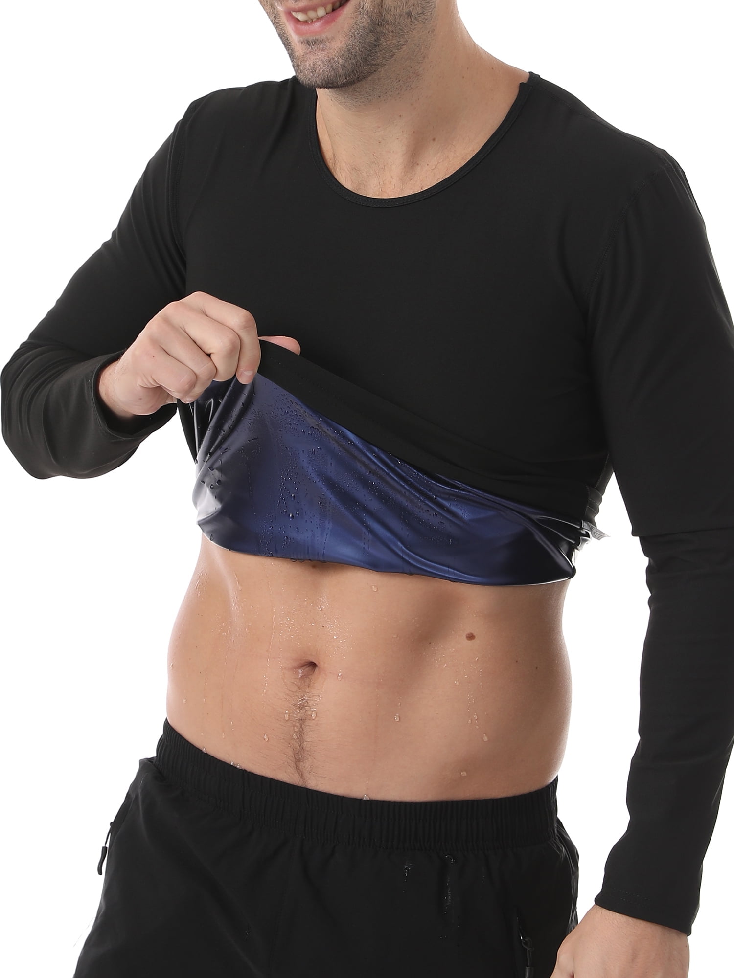 Athletic Works Sauna Suit Small/Medium Silver with Reflective