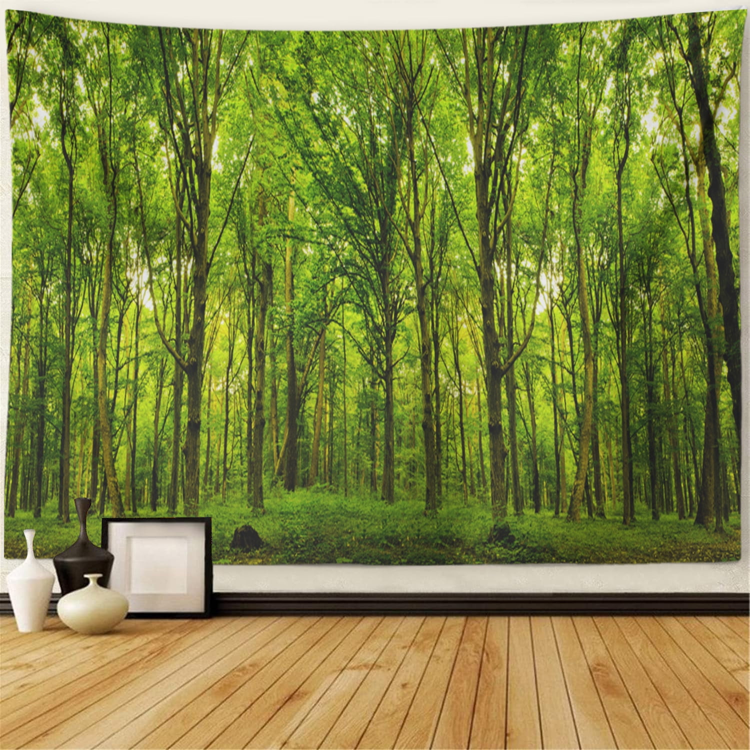 Forest green tapestry hotsell