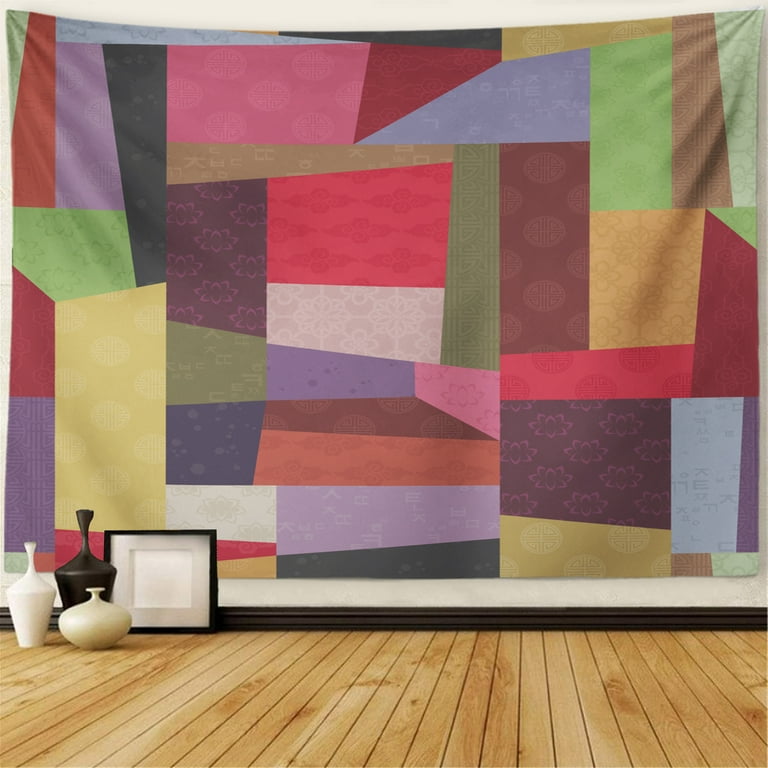 LALILO 4 Pcs Traditional Korean Tapestry Wall Hanging for Living Room Tablecloth Dorm 80 x60 Walmart