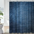 thumbnail image 1 of LALILO Faded Denim Waterproof Shower Curtain,Striped Blue Jeans Denim Fabric Abstract Canvas Cloth Shower Curtains for Bathroom with 12 Hooks,72x72 Inch, 1 of 1